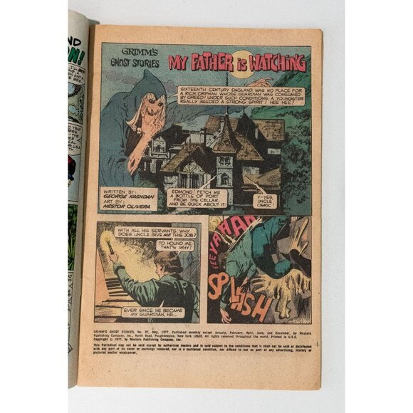 Gold Key Grimms Ghost Stories Comic Book Issue 41 - Picture 6 of 13